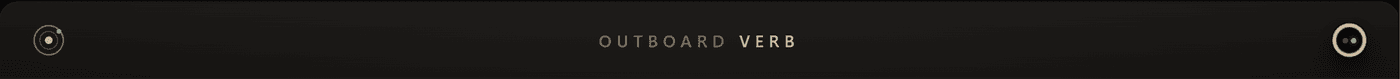 Outboard-Verb header strip