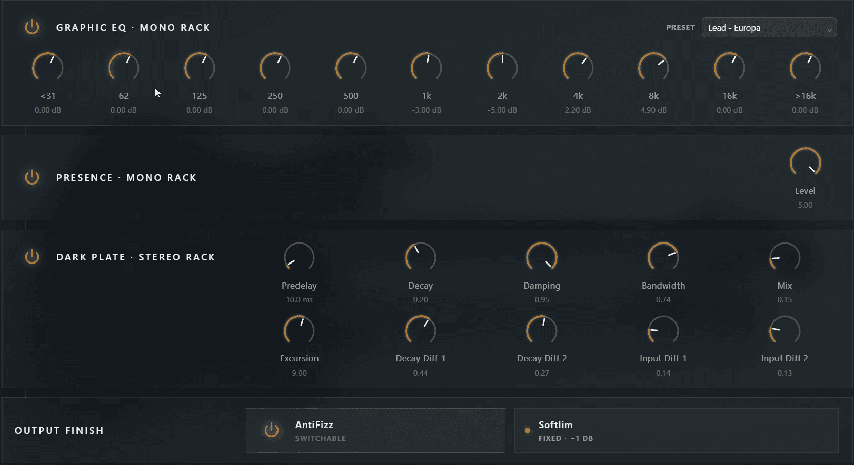 PalmML Rig page