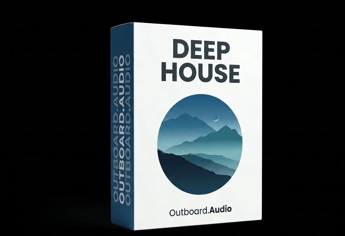 Outboard Deep House sample pack box
